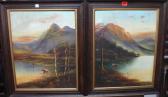 BURTON Hal 1900-1900,Highland loch scenes,Bellmans Fine Art Auctioneers GB 2016-02-13