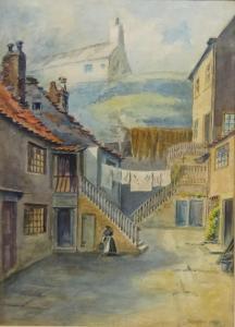 BURTON J.,Whitby Street Scene,1906,David Duggleby Limited GB 2019-06-29
