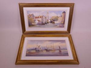 Burton K.W,Bruges canal scene,Crow's Auction Gallery GB 2017-11-08