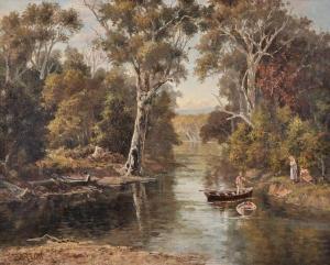 BURTON Marjorie E,The River Yarra near Kew,Elder Fine Art AU 2014-07-27