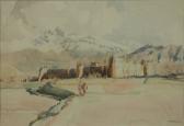 BURTON Nancy Jane 1891-1972,Hindu mountains and a fortified village, A,Shapes Auctioneers & Valuers 2009-02-07