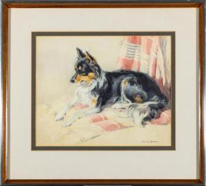 BURTON Nancy Jane 1891-1972,Study of Papillon Dog,Sloans & Kenyon US 2022-02-10