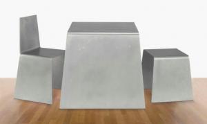 BURTON Scott 1939-1989,Steel Furniture Set,1978,Christie's GB 2017-09-28