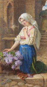 BURTON Sir Frederick William 1816-1900,The Lilac Seller,Bonhams GB 2024-03-20