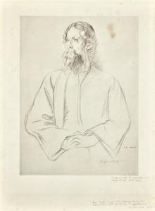 BURTON Sir Frederick William 1816-1900,UNTITLED (RABINDRANATH TAGORE),1912,Sotheby's GB 2018-10-23