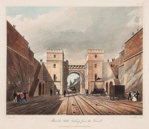 BURY Thomas Talbot 1811-1877,Coloured Views on the Liverpool and Manchester Rai,Dreweatts 2014-04-17