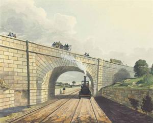 BURY Thomas Talbot 1811-1877,Views on the Liverpool,1831,Christie's GB 2015-05-27