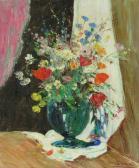 BUSA ARMANDO 1914-1975,still life study of flowers in a vase,Biddle and Webb GB 2007-04-06