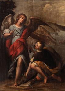 BUSCA Antonio 1625-1686,Tobiolo e l'Angelo,17th century,Wannenes Art Auctions IT 2020-03-05