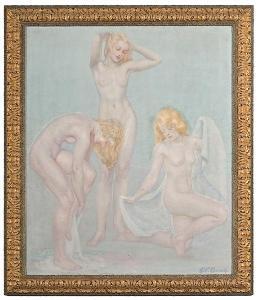 BUSCH Clarence Francis 1887-1946,NUDE FIGURES,Cowan's US 2010-05-22