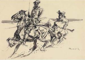 Bush W.M 1900-1900,Don Quixote and Sancho Panza,Christie's GB 2006-10-04