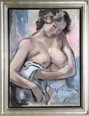 BUSONI Rafaello 1900-1962,Apres le Bain,1950,Ro Gallery US 2012-06-27