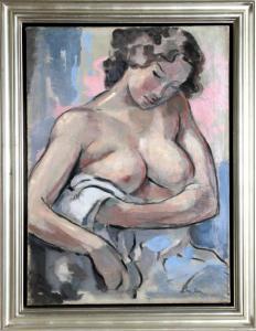 BUSONI Rafaello 1900-1962,Apres le Bain,1950,Ro Gallery US 2019-01-31