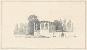 BUSSE Carl Ferdinand,Entwurf zu einer kleinen Jagdvilla,1857,Galerie Bassenge DE 2014-05-30