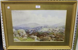 BUSSELL E WARD,Dartmoor, Devon,1890,Tooveys Auction GB 2017-01-25