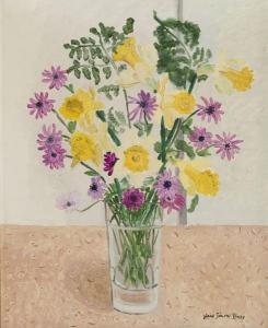 BUSSY Jane Simone 1906-1960,Bouquet de fleurs,Piguet CH 2021-09-22