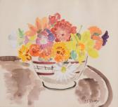 BUSSY Jane Simone 1906-1960,Still life with flowers in a bowl,Dreweatts GB 2015-12-16