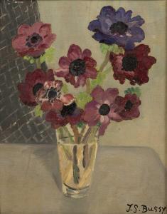 BUSSY Jane Simone 1906-1960,Vase of Flowers,Mallams GB 2024-03-27