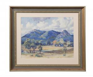 bustard william 1894-1973,Mountain Ranges and Farm,Mossgreen AU 2017-10-09