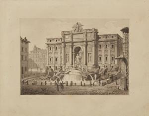 BUSUTTIL Salvatore 1798-1854,vedute di Roma,Capitolium Art Casa d'Aste IT 2022-05-17