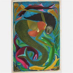 BUTEAU Gelin 1954-2000,Mermaid and Fish,Gray's Auctioneers US 2022-06-29