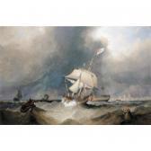 BUTLAND G.W 1831-1843,SAILING IN ROUGH WATER,1835,Sotheby's GB 2006-01-19