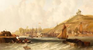 BUTLAND G.W 1831-1843,View of the Sussex Coast,1839,Simon Chorley Art & Antiques GB 2022-12-05