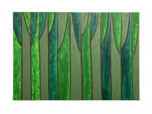 BUTLER Benjamin 1975,Twelve Trees in a Green Forest,Palais Dorotheum AT 2022-07-01