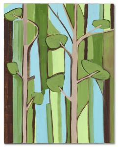 BUTLER Benjamin 1975,Two Trees in the Forest,2004,Christie's GB 2023-10-17