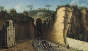 BUTLER Gaspar 1718,The Grotto of Pozzuoli, Naples,Christie's GB 2017-01-11