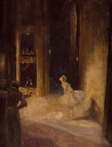BUTLER George Edmund 1872-1936,Encore/a ballerina on stage taking curt,Simon Chorley Art & Antiques 2020-10-27