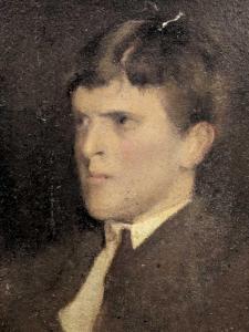 BUTLER George Edmund 1872-1936,Portrait of a young man,Cheffins GB 2024-01-11