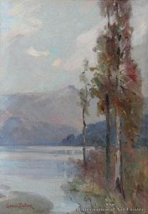 BUTLER Grace 1870-1962,Lake Te Anau,International Art Centre NZ 2015-03-25
