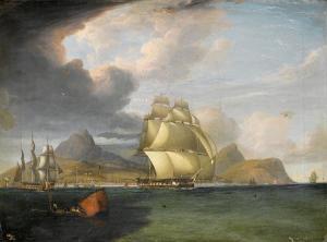 BUTLER Henry 1800-1881,Approaching storm, Table Bay,Bonhams GB 2010-03-23