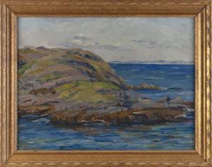 BUTLER Mary Cable 1865-1946,Seascape, possibly Maine,Eldred's US 2023-03-23