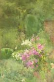 BUTLER Mildred Anne 1858-1941,Garden Scenes,1915,Kidner GB 2009-04-30