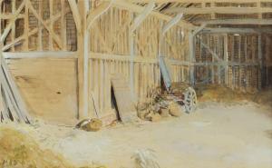 BUTLER Mildred Anne 1858-1941,THE BARN INTERIOR,Ross's Auctioneers and values IE 2024-04-17