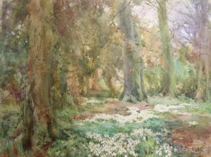 BUTLER Mildred Anne 1858-1941,THE WOODS IN SPRINGTIME,1929,De Veres Art Auctions IE 2016-03-07