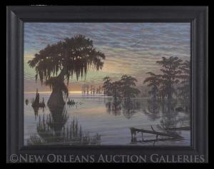 BUTLER Murrell 1900-2000,Realm of the Otter,2009,New Orleans Auction US 2016-03-13