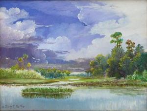 BUTLER Robert 1943-2014,Florida Highwaymen Painting,Burchard US 2020-02-23