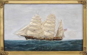 BUTMAN H.R 1800-1800,PORTRAIT OF AN AMERICAN CLIPPER SHIP,James D. Julia US 2010-08-25