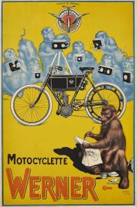 BUTTERI Achille,MOTOCYCLETTE WERNER,1903,Artcurial | Briest - Poulain - F. Tajan 2014-10-28