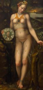 BUTTERI Giovanni Maria 1540-1606,Allegory of Patience,Galerie Koller CH 2022-09-23