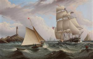 BUTTERSWORTH James Edward,Picking Up the Pilot—Isle of Shoals, New Hampshire,Sotheby's 2024-01-19