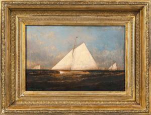 BUTTERSWORTH James Edward,Racing Yacht, Identified as the Sloop Yacht 'Haswe,Skinner 2023-08-13