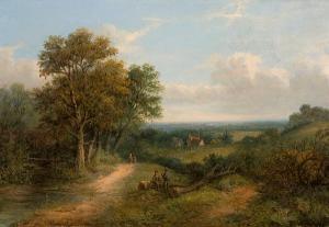 BUTTERY Esther 1800-1800,The path to the village,1893,Bonhams GB 2010-07-14