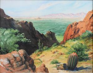 BUTTNER Erich 1889-1936,View from Camelback,Burchard US 2022-07-16