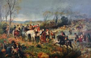 BUVIS R,Scottish Military Scene After the Battle,Elder Fine Art AU 2011-11-27