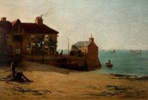 BUXTON William Graham,The Dawn of the Day on the Essex coast,1890,Woolley & Wallis 2023-03-08