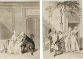 BUYS Jacob 1724-1801,TWO THEATRICAL SCENES: A) A SCENE FROM MOLIÈRE'S T,1757,Sotheby's GB 2017-07-05
